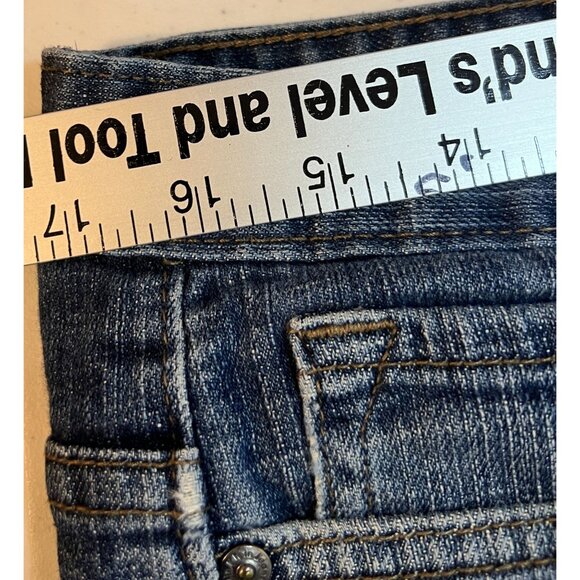 Calvin Klein Mens W33 L30 Straight Leg Jeans distressed SEE Picts - Picture 10 of 10